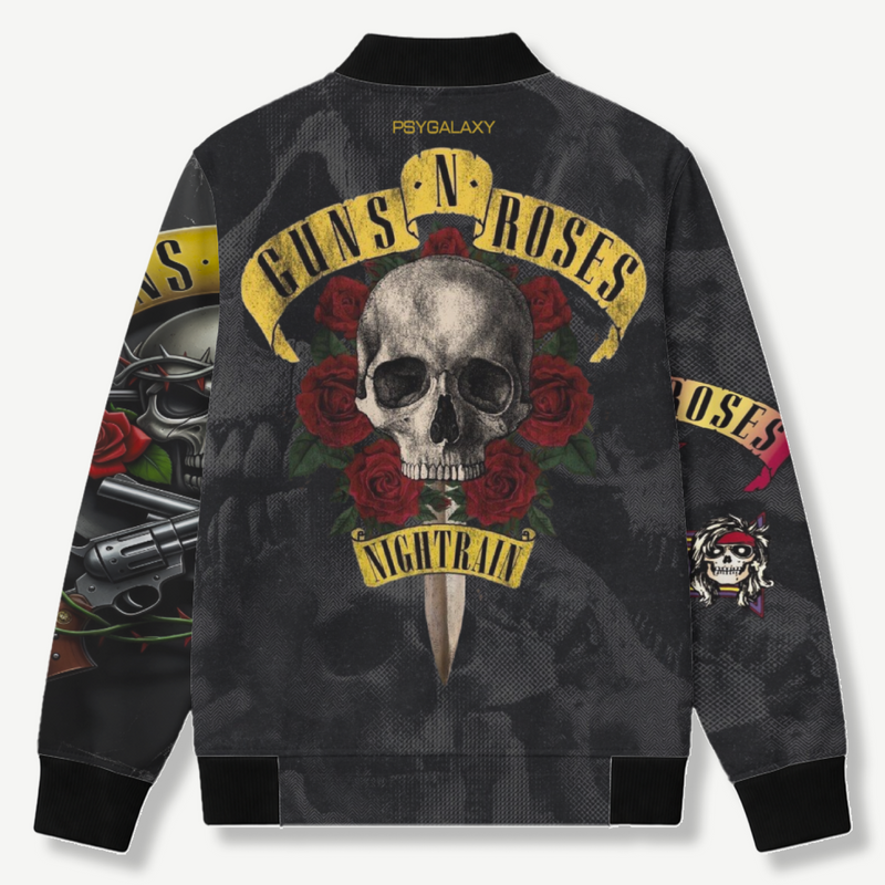 GUNS N ROSES - Unisex AOP Bomber Jacket - back
