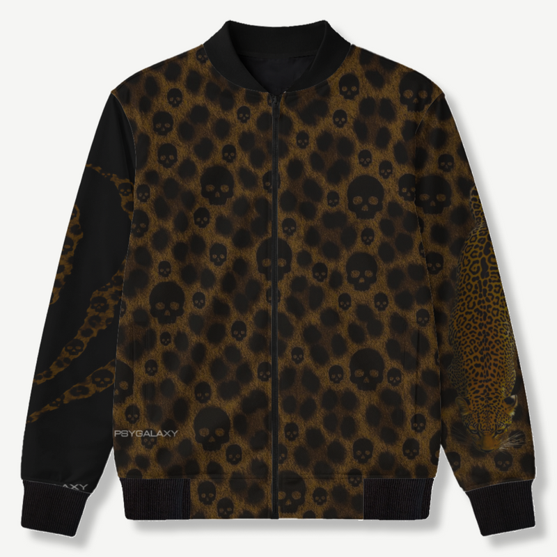 leopard - Unisex AOP Bomber Jacket - front
