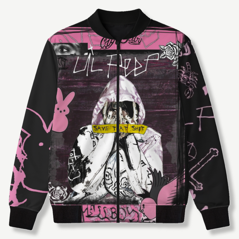 LIL PEEP - Unisex AOP Bomber Jacket - front