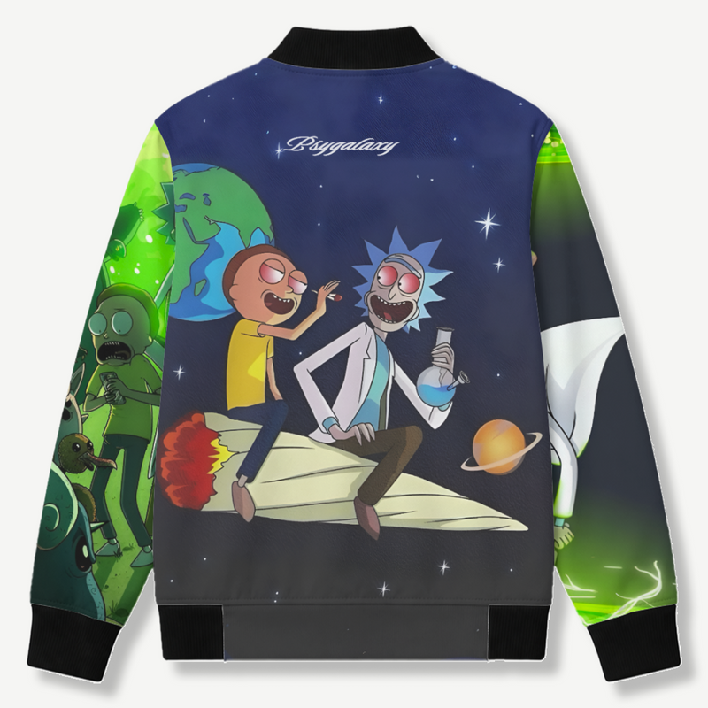 Rick & Morty - Unisex AOP Bomber Jacket - back