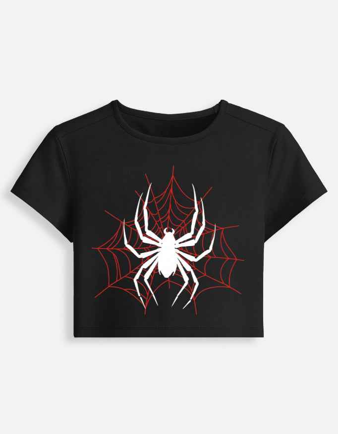 black spider - Baby Tee