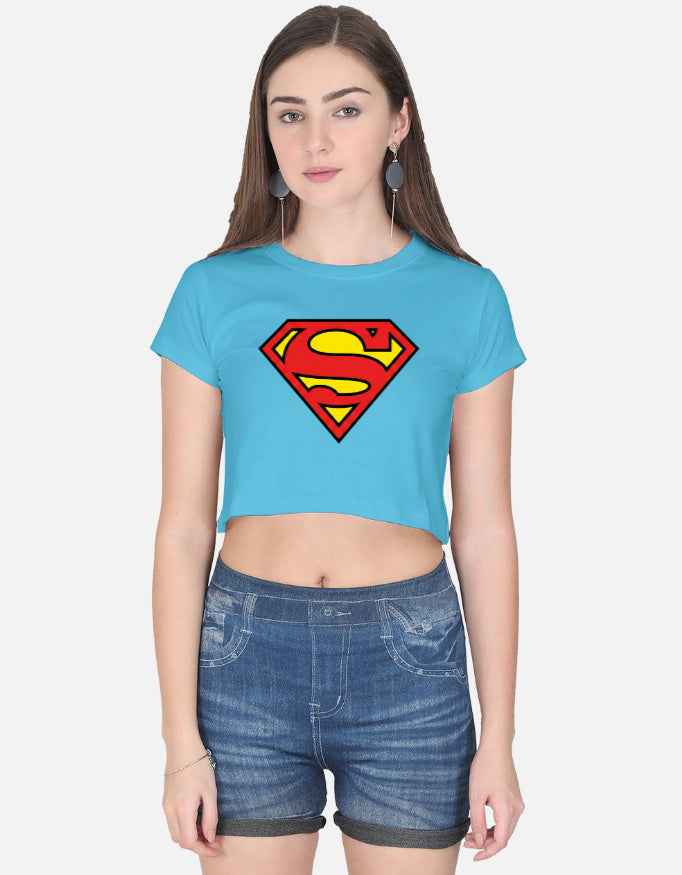 Supergirl Crop Top