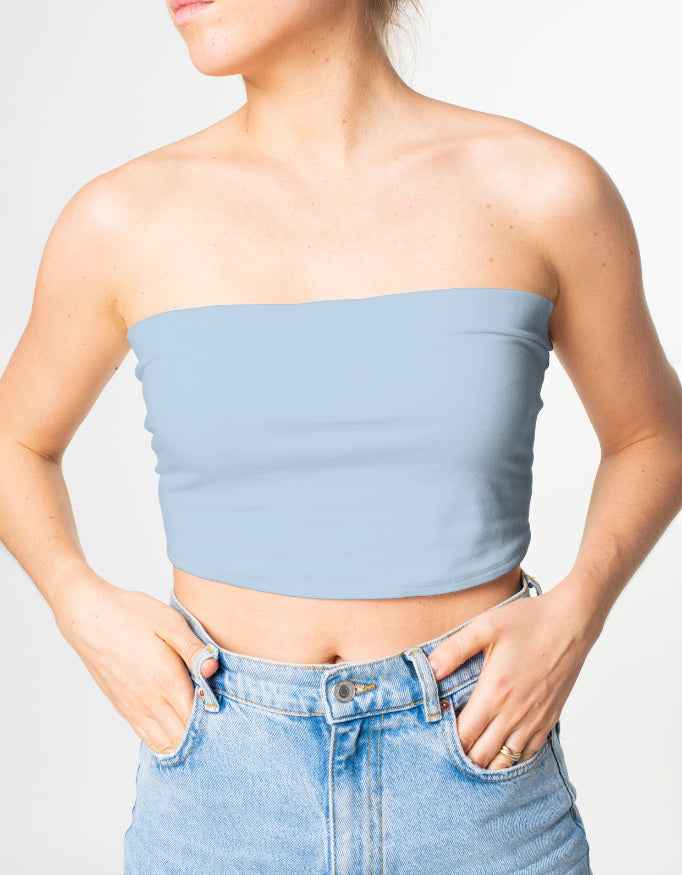 Serenity Blue Tube Top