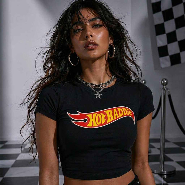 HOT BADDIE Baby Tee