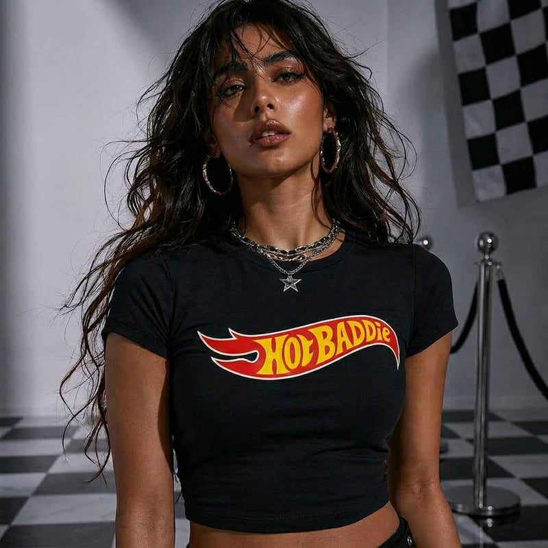 HOT BADDIE Baby Tee