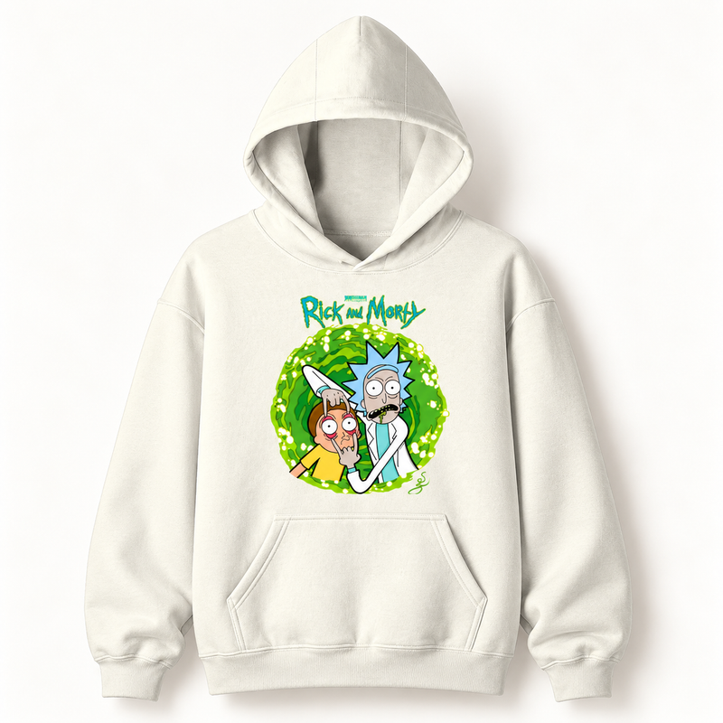 RICK & MORTY - Unisex Pullover Hoodie