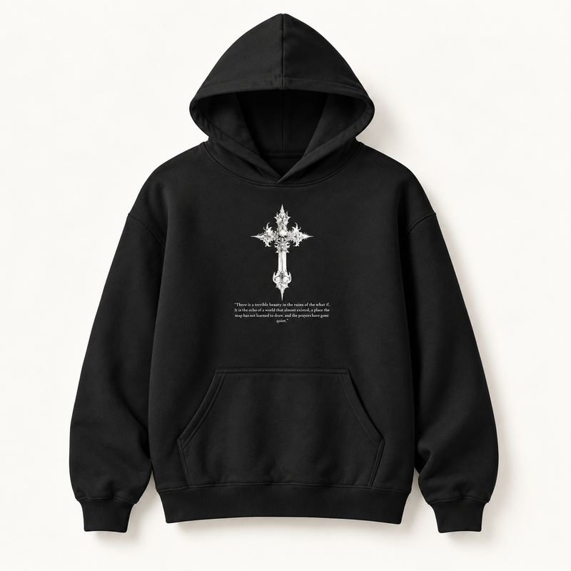 GOTH SKULL - Unisex Pullover Hoodie