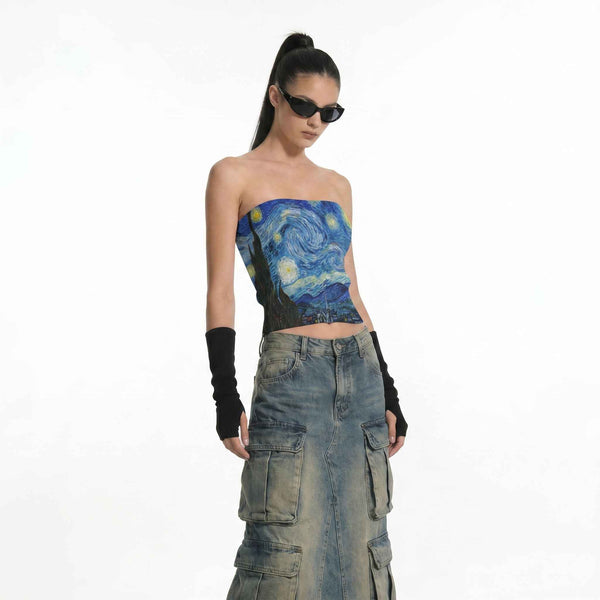 Vincent Van Gogh Tube Top