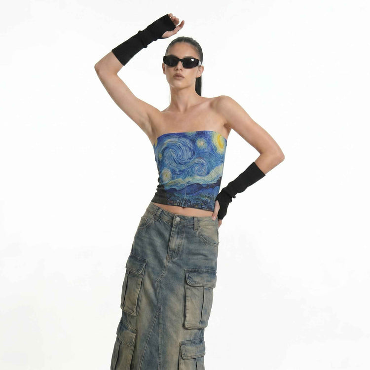 Vincent Van Gogh Tube Top