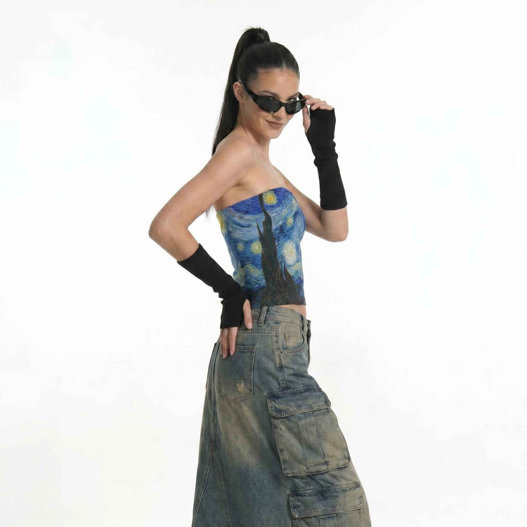 Vincent Van Gogh Tube Top