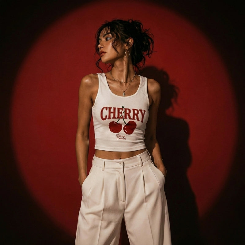 CHERRY - Tank Top