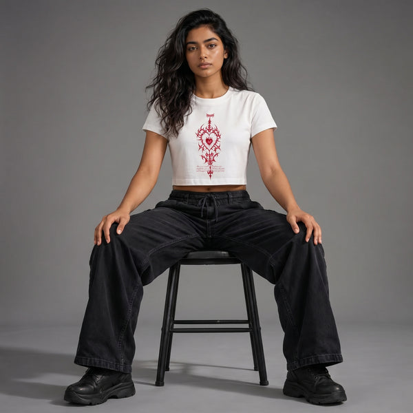 RAZOR THORN - Crop Top