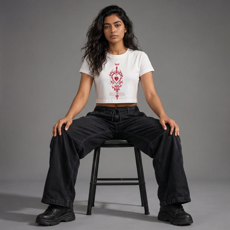 RAZOR THORN - Crop Top