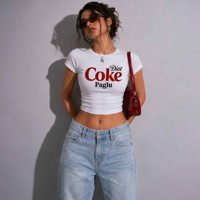 Diet coke Paglu Baby Tee