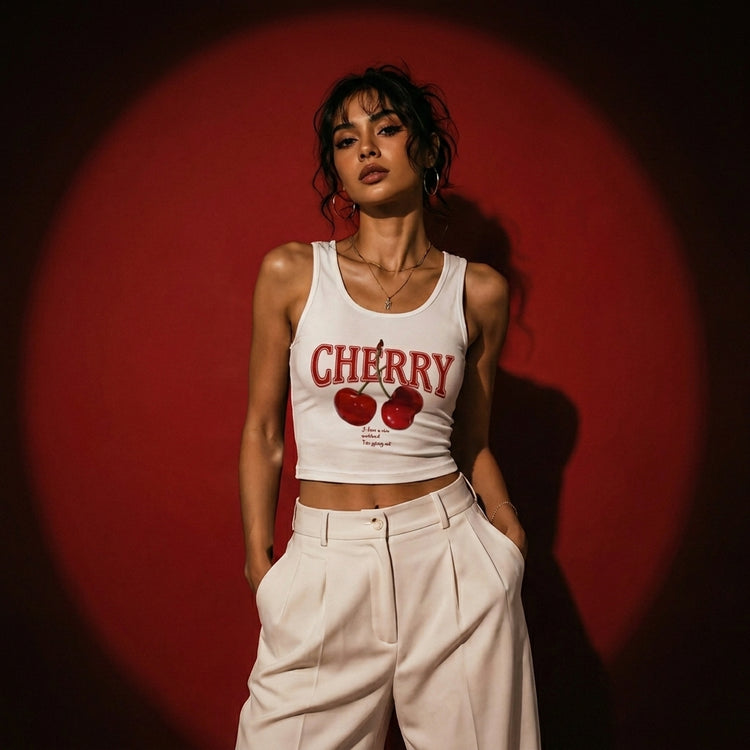 CHERRY - Tank Top