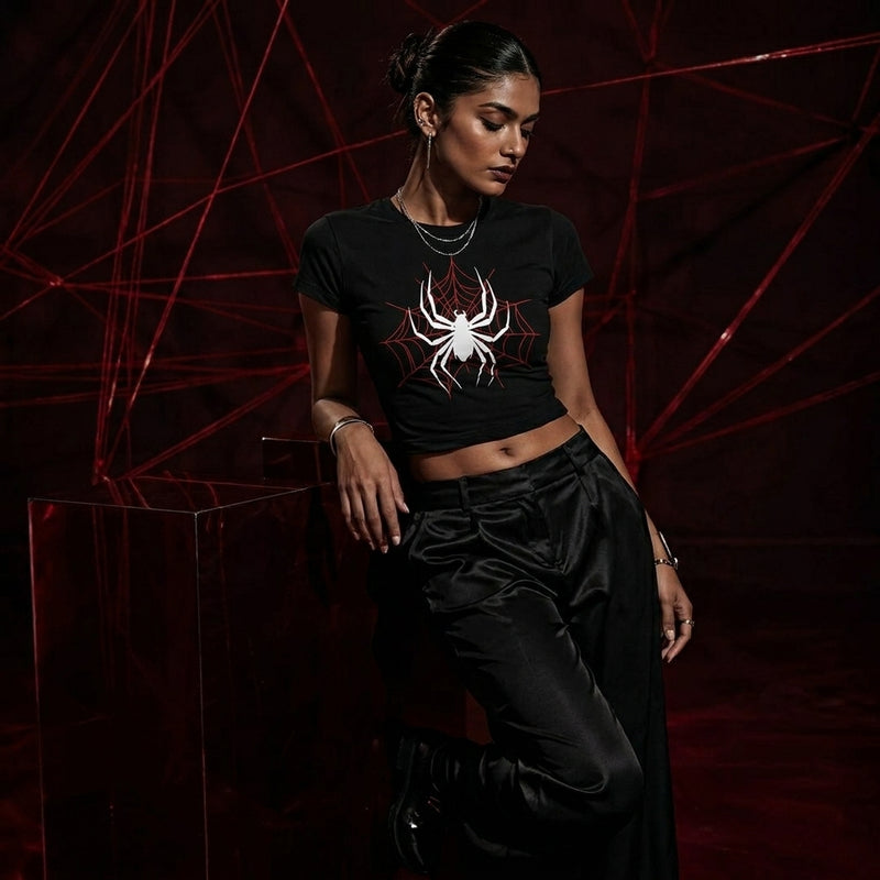 Black spider - Baby Tee
