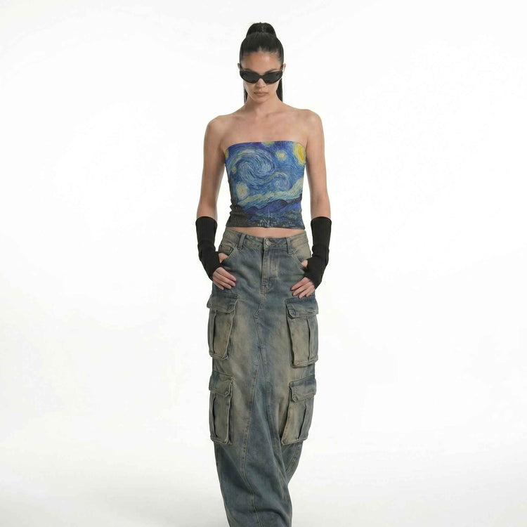 Vincent Van Gogh Tube Top