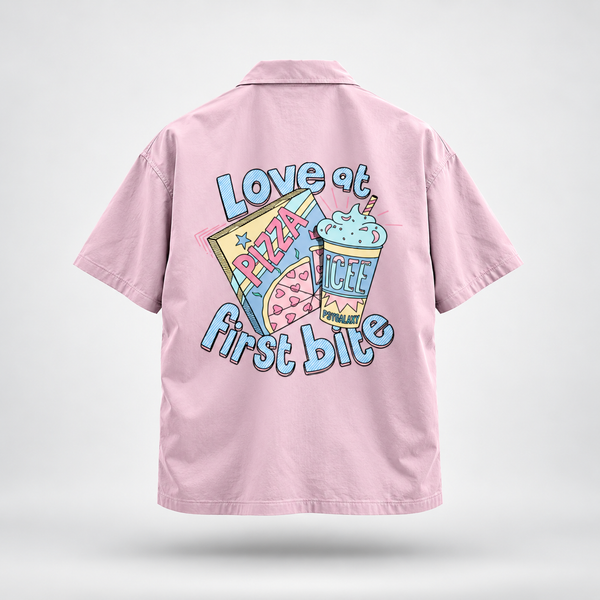 LOVE AT FIRST BITE - Unisex Oversized Shirt