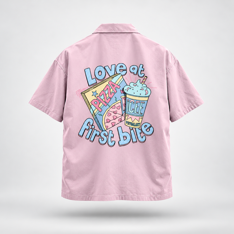 LOVE AT FIRST BITE - Unisex Oversized Shirt