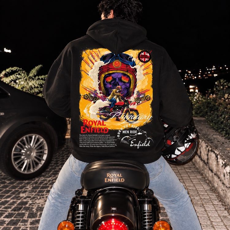 The story of Royal Enfield - Unisex Pullover Hoodie
