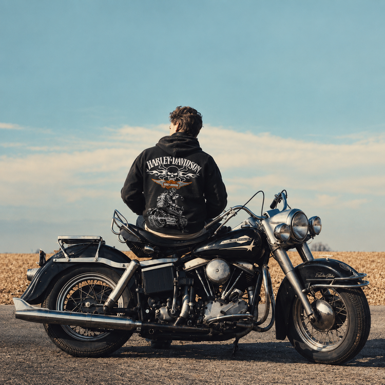 HARLEY RIDER - Unisex Pullover Hoodie