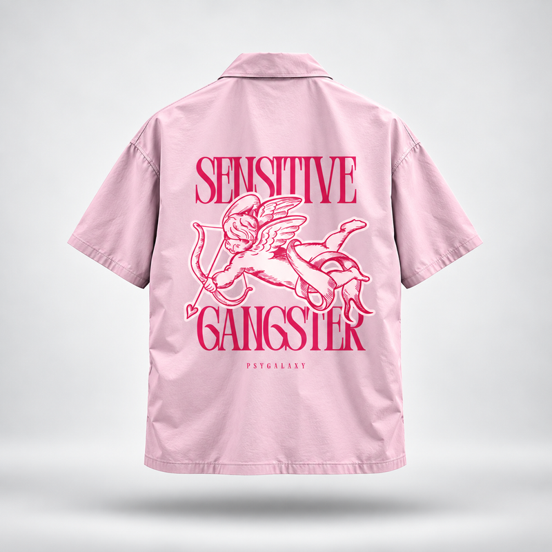 SENSITIVE GANGSTER - Unisex Oversized Shirt