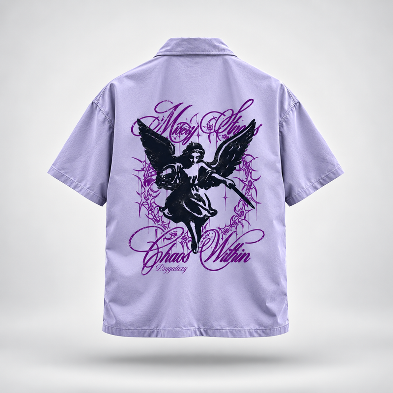 Seraphic Noir - Unisex Oversized Shirt