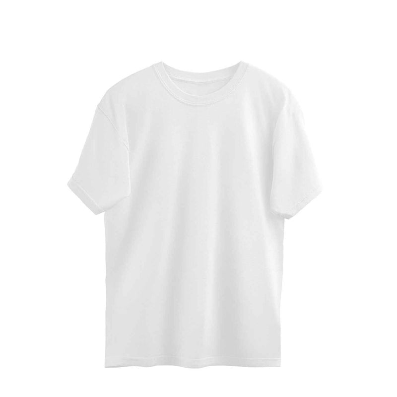 Solid White Oversized T-shirt