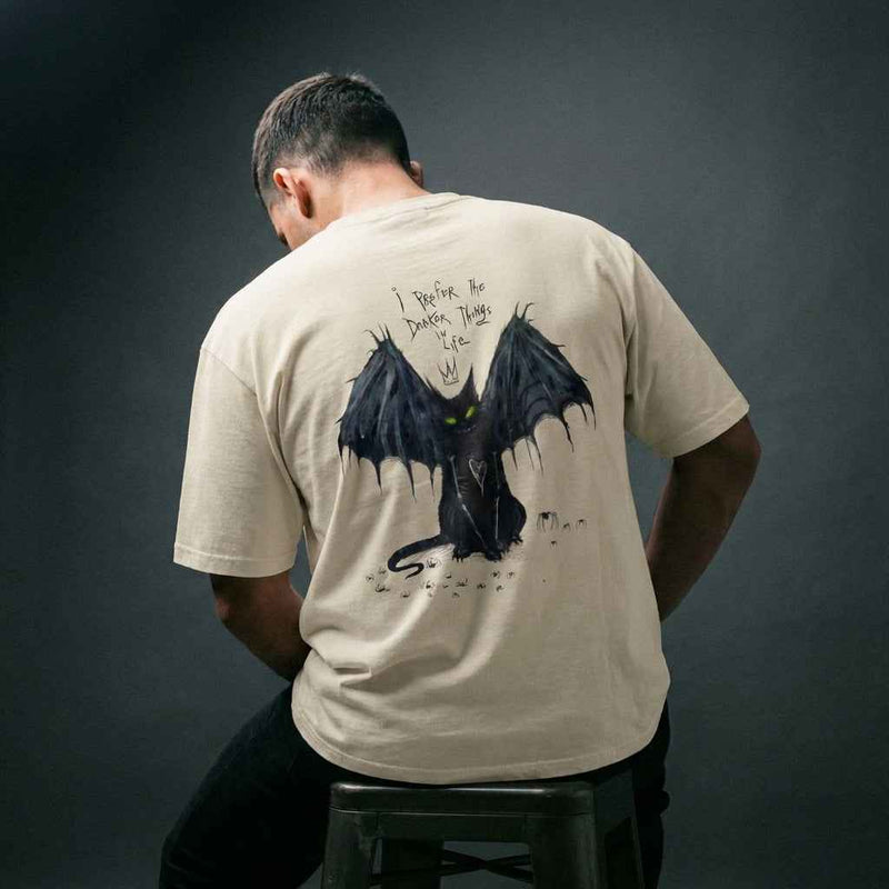 Darker Side Oversized Tee for Ultimate Comfort and Style